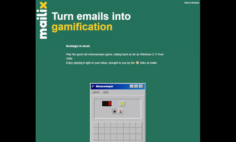 Interactive Minesweeper game